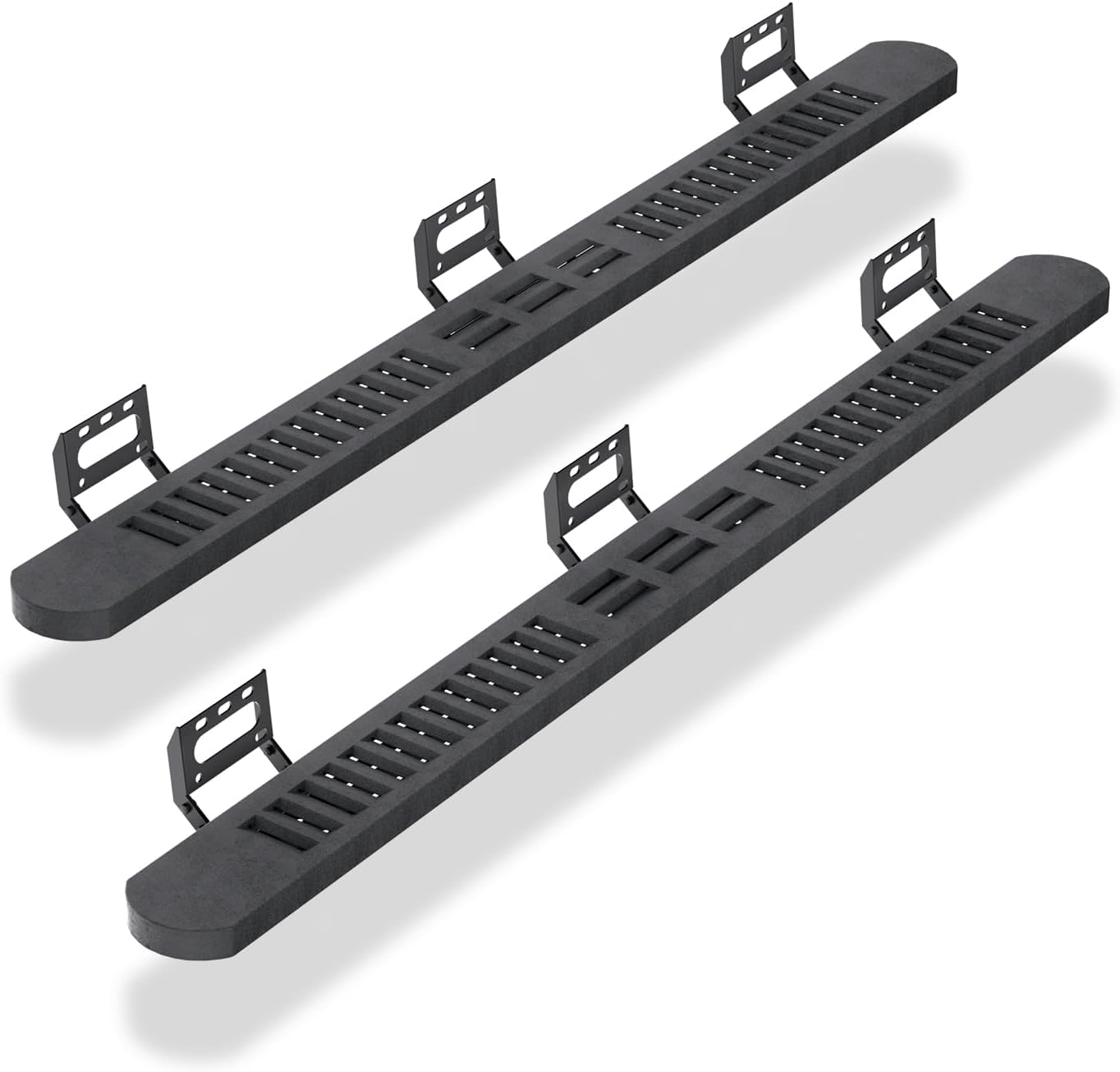 NIHAO Crew Cab Running Boards Side Steps Compatible with 2019-2026 Dodge Ram 1500 Crew Cab New Body Style with 4 Full-Size Doors,(Not for Ram 2500/3500/Classic),Black Steel 6.7" Side Step Nerf Bars
