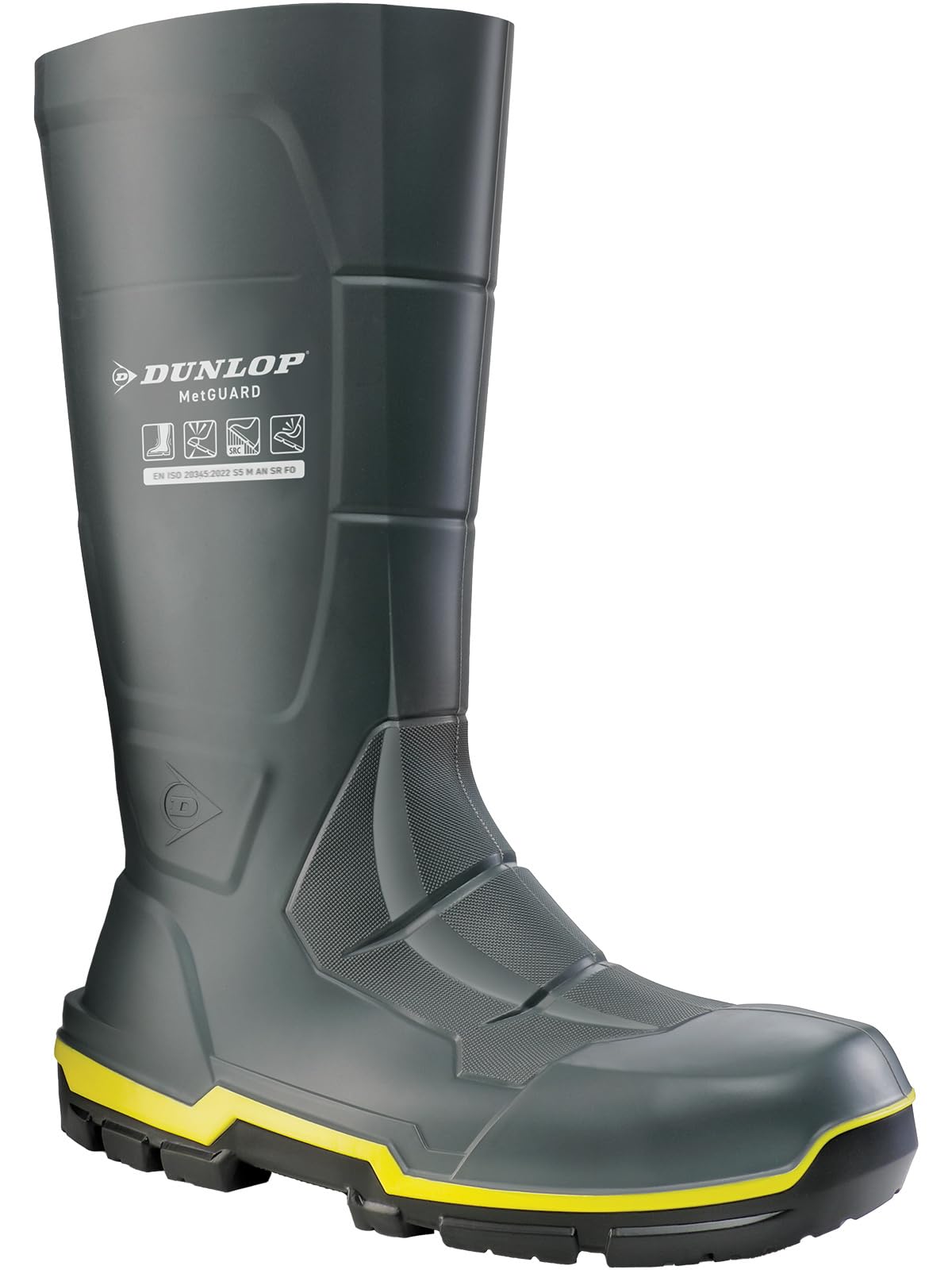 DUNLOP MetGUARD Full Safety Wellington Dark Grey