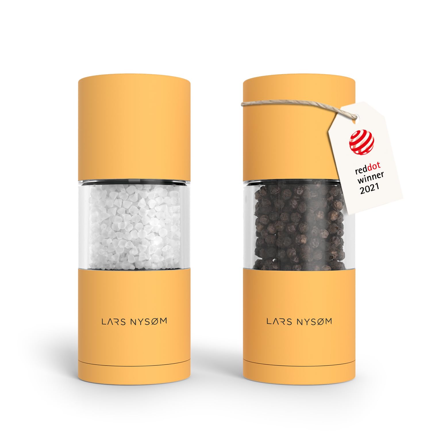 LARS NYSØM Salt and Pepper Grinder Set - Manual - Salt and Pepper Mill Sets