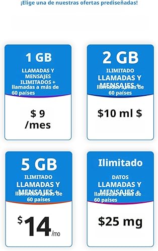 Miniatura 4 de Tello Móvil - Tarjeta SIM prepagada de EE. UU. (3 en 1) | Traiga su propio kit de teléfono | Planes telefónicos desde $5/mes hasta $25/mes |