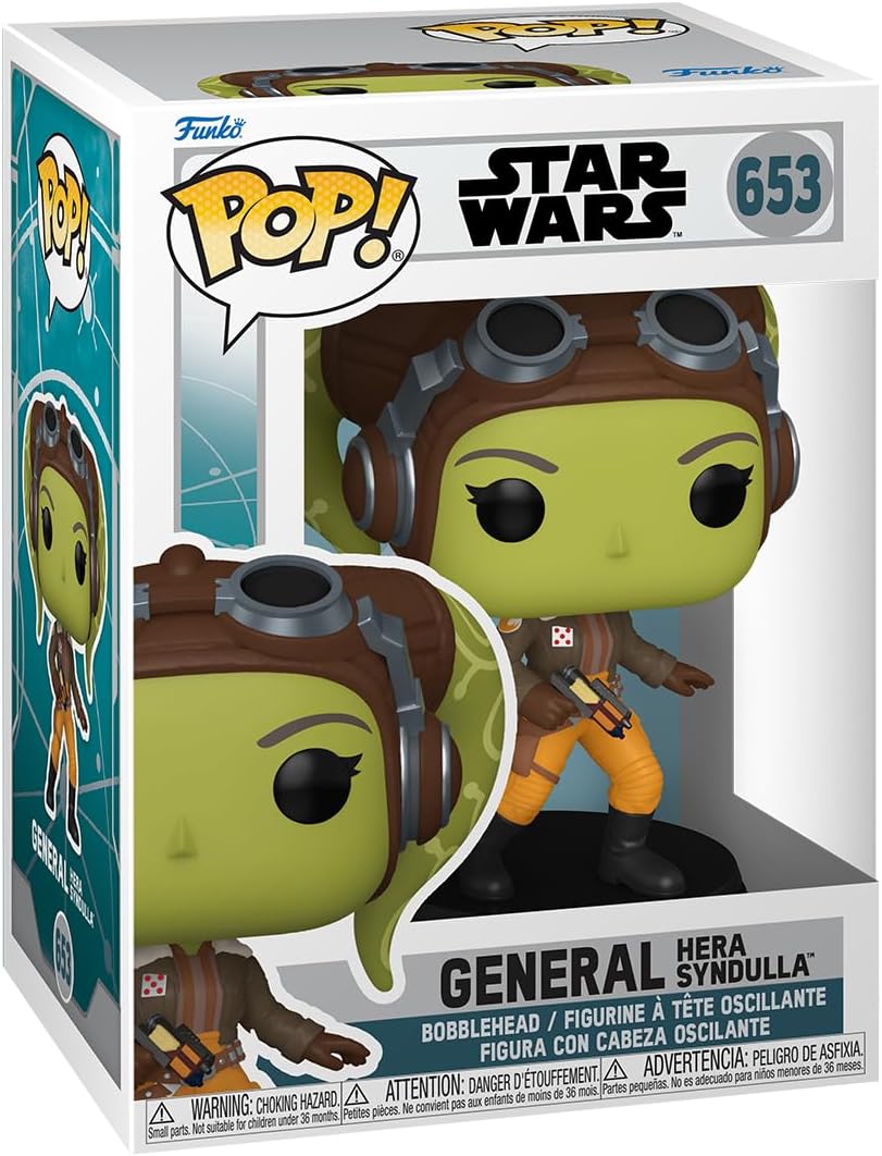 Funko POP! Star Wars: Ahsoka TV - General Hera Syndulla - Collectable Vinyl Figure - Gift Idea - Official Merchandise - for Kids & Adults - TV Fans - Model Figure for Collectors and Display