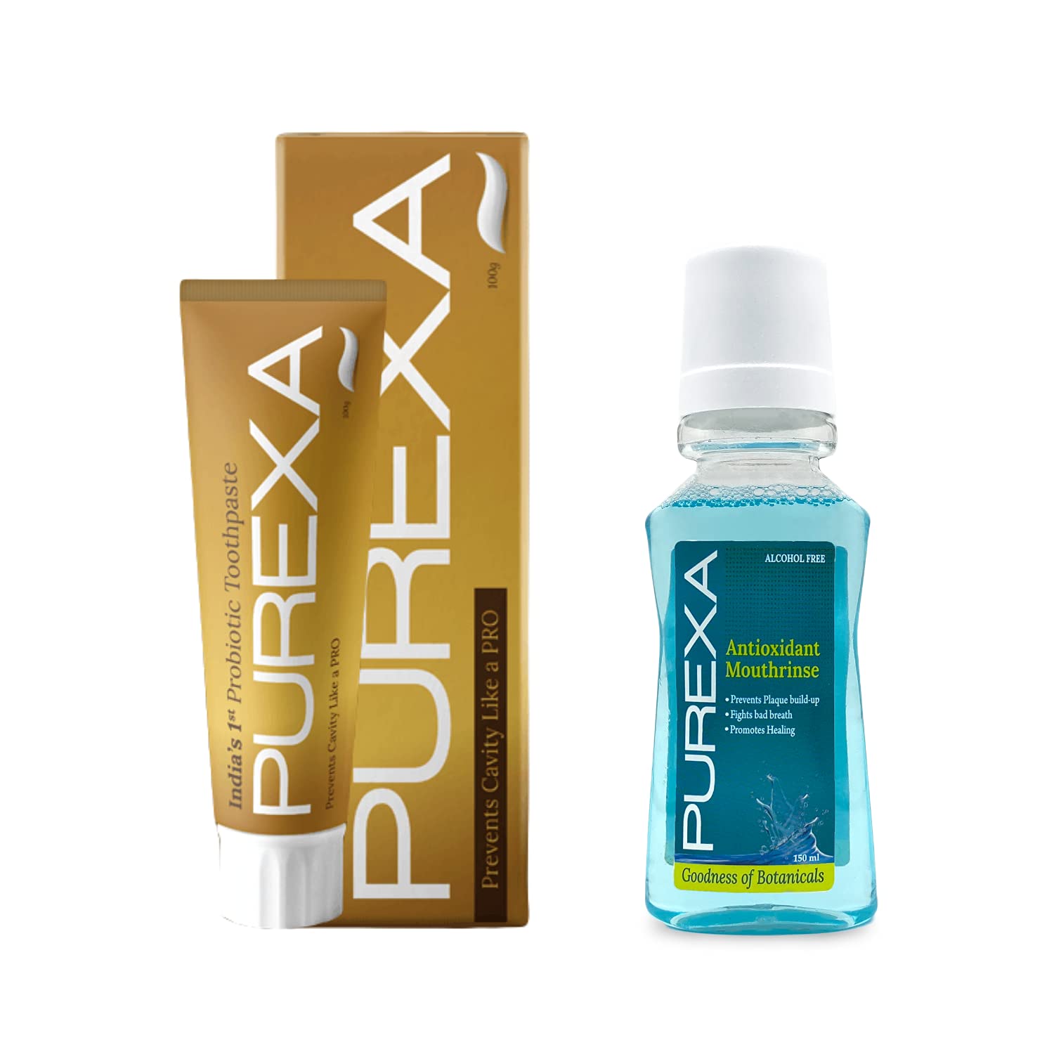 Buy PUREXA ONE Anticavity Probiotic Toothpaste, Prevents Cavity Like a ...