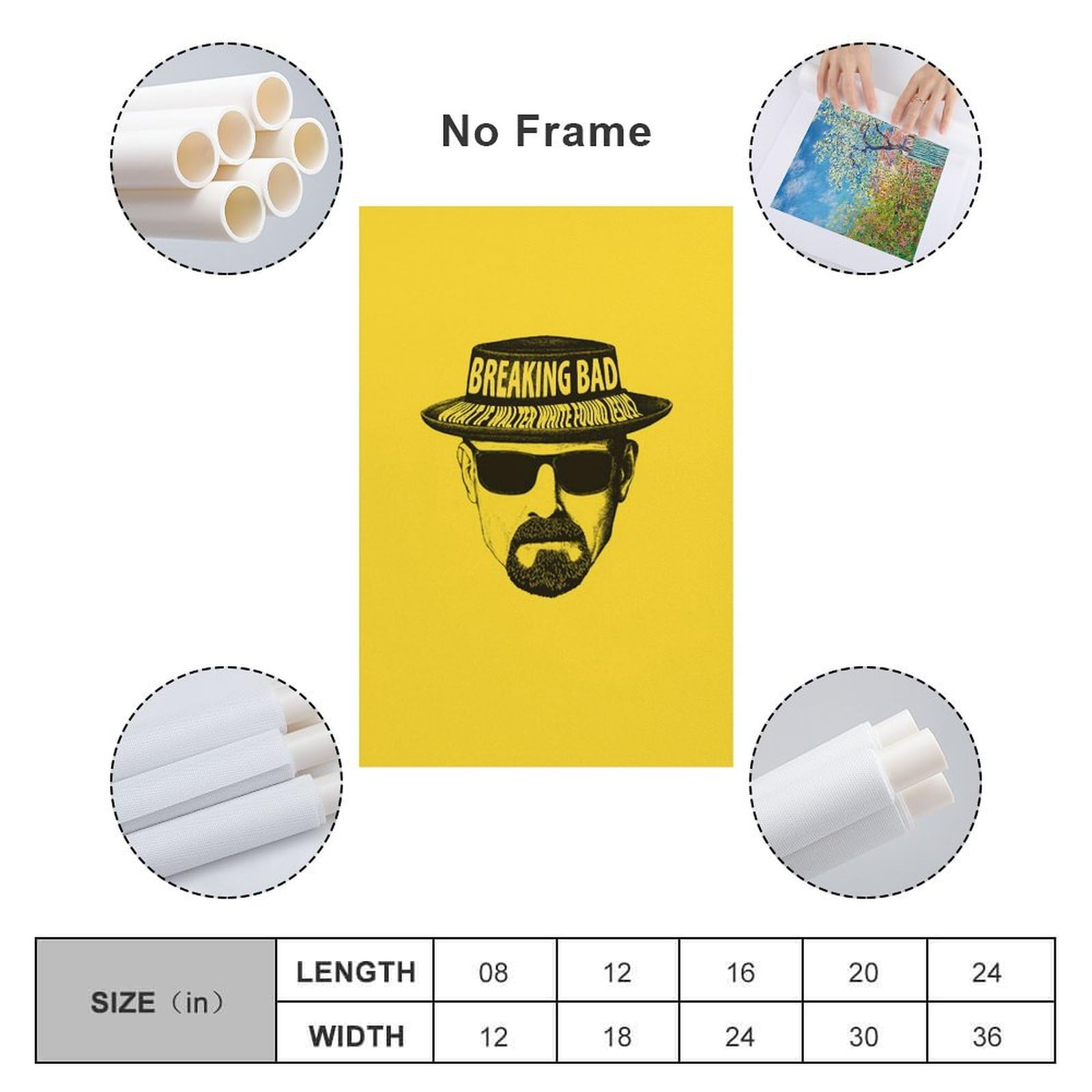 Amazon.co.jp: ブレイキングバッドポスター (10) アートパネル