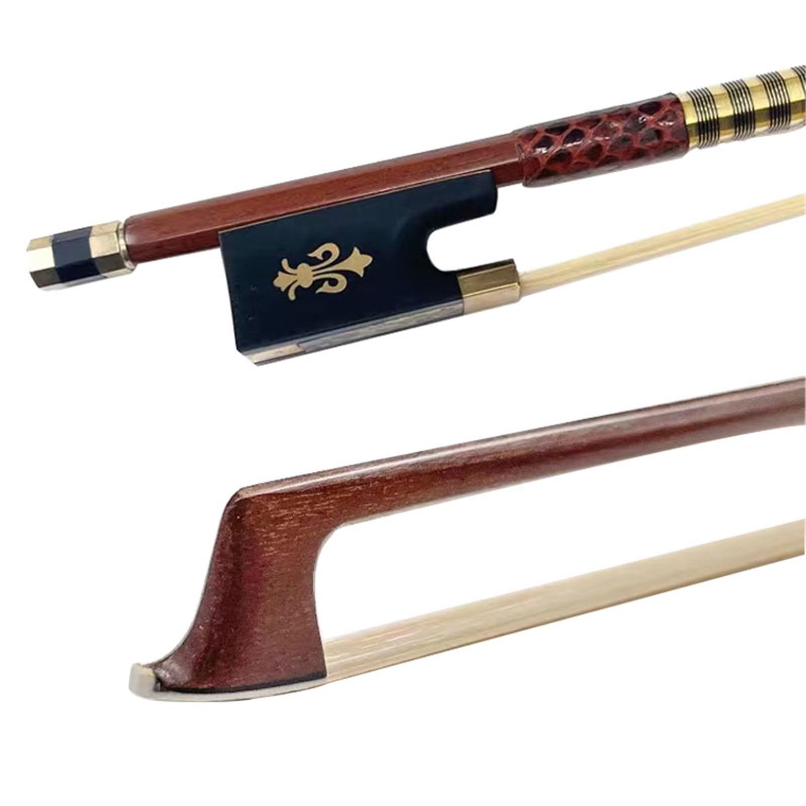 Arco Per Violino Archetto Per Violino In Legno Brasiliano Di Equiseto Prestazioni Professionali Misura 1/8 Accessori(4/4)