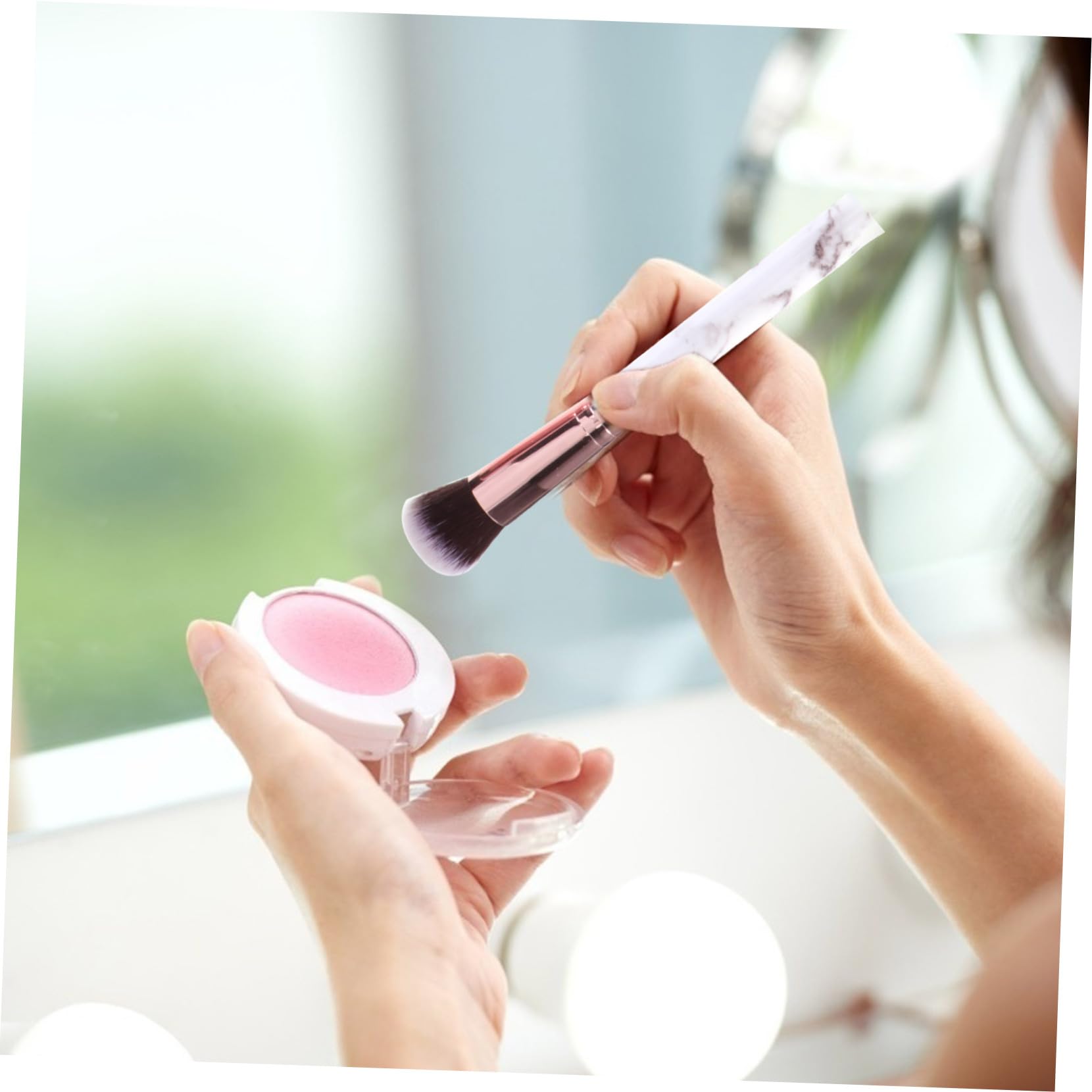 Housoutil Ensemble De 45 Pinceaux De Maquillage Avec Manche En Plastique Et Poils En Nylon Pour Pinceaux Cosmétiques Et Pinceaux De Maquillage Pour Femmes.