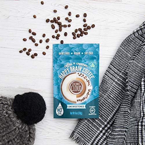 Coconut Cloud: Dairy-Free Coffee Creamer | Minimally Processed, Shelf Stable. Made from Coconut Powdered Milk. | Vegan, Gluten Free, Non-GMO. (Home, Office, Travel), Creamers (Original Coffee)