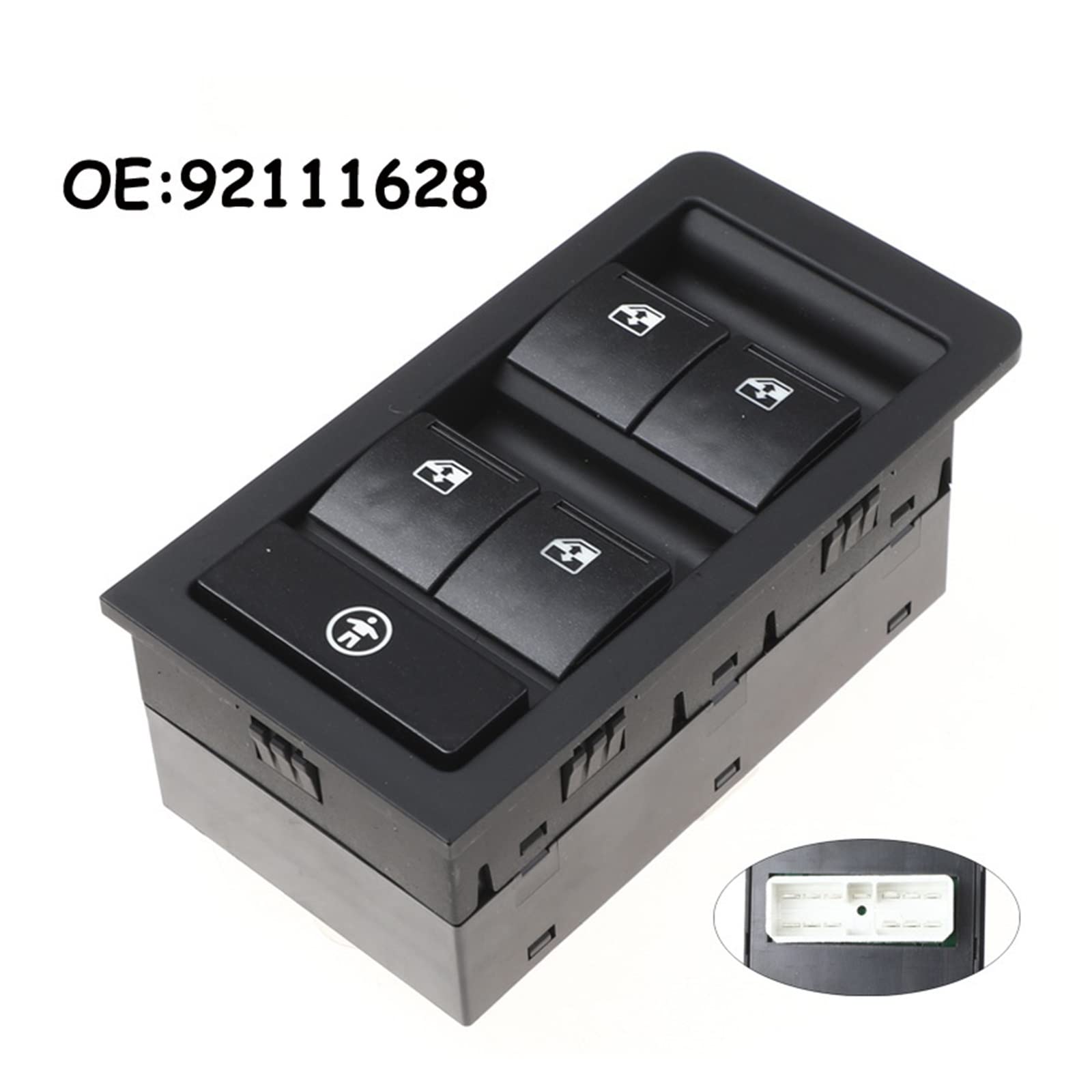 regolatore della finestra di potere Interruttore alzacristalli elettrico centrale per Commodore VY VZ 2002 2003 2004 2005 2006 2007 2008 92111628 Accessori per auto Interruttore alzacristalli elettric