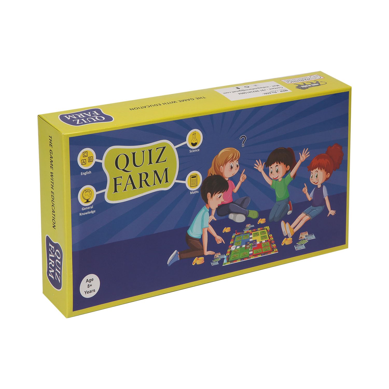 See full amazon price history chart for Quiz Farms for Kids - The Ultimate Learning Business Game! Educational Board Games Quiz Farms for Kids - The Ultimate Learning Business Game! Educational Board Games (B0DCKCDQBQ) Amazon Price History, Amazon Price Tracker