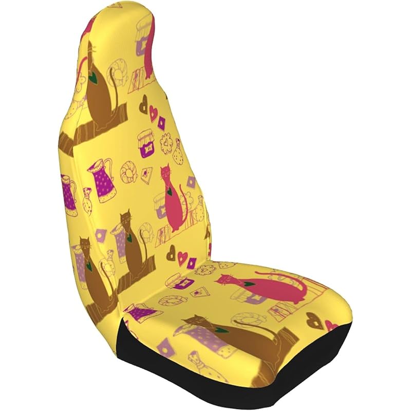 車 バイク トップシークレット シートカバー カーシートカバー 猫柄 イェぉ 防水シート 前席シート 防塵 汚れ防止 取付簡単 汗対策 軽自動車 普通車 Suv 汎用 100 通気性 おしゃれ 人気 カー用品 シート保護 １個入り Xd8xhm3r64 Www Orphanedheart Org
