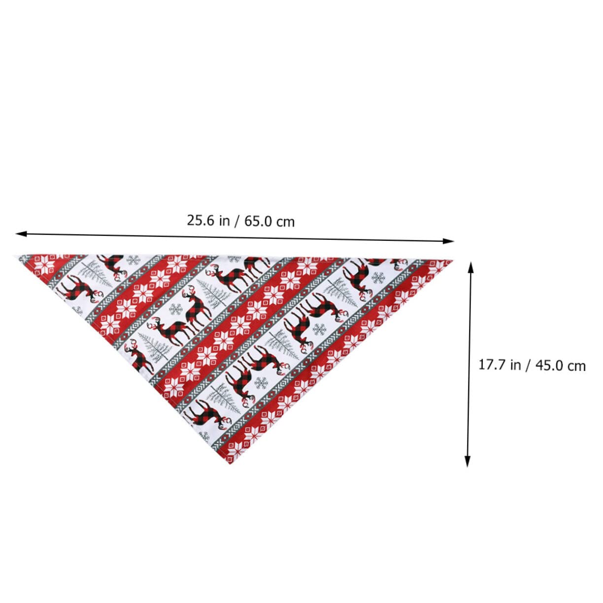 POPETPOP Lot De 3 Bavoirs Triangulaires De Noël pour Animaux De Compagnie Bandanas pour Chien Serviette De Cou pour Animaux De Compagnie Bavoirs De Noël pour Chien 4 Pièces X 3