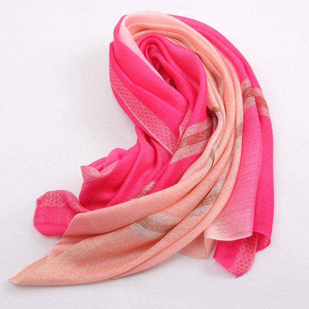 Bandeau écharpe anti-glisse en mousseline pour cheveux et cou