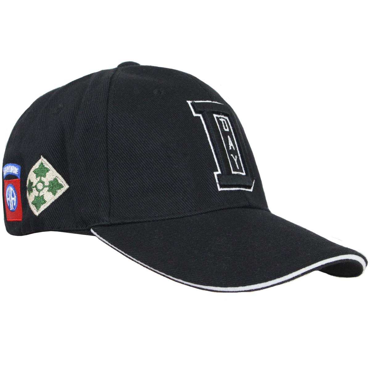 Epic Militaria Unisex Black D-Day Baseball Cap