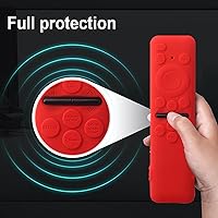 Vista 2 de Cubierta de silicona para Samsung BN59-01432A BN59-01432J Solar Remote 2023 Samsung Solar Cell Remote TM2360E Funda de silicona para control remoto