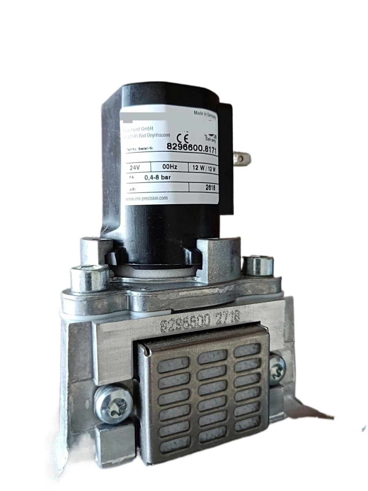 Electrovanne pneumatique cylindre 8296600.8171 haute précision de commutation