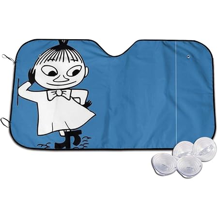 Amazon カーフロントカバー 車サンシェード ムーミン 折りたたみ カーサンシェード サンシェード フロントシェード 車用 日焼け止め かわいい 車窓日よけ 遮光 断熱 S 四季対応 車 バイク 車 バイク