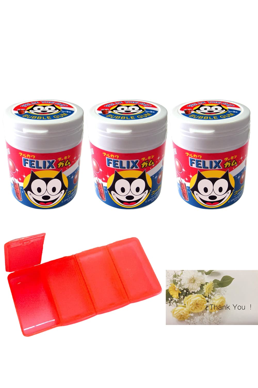 Amazon | マルカワ ガム マーブルガム ボトルガム【コーラ味×3個セット