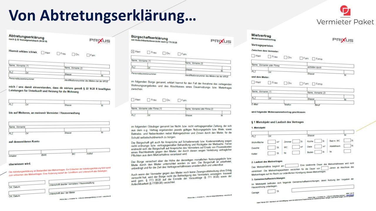 Das Vermieterpaket: Ihr Schlüssel zur mühelosen Vermieterverwaltung! CD-ROM & Kostenlose Online Updates.