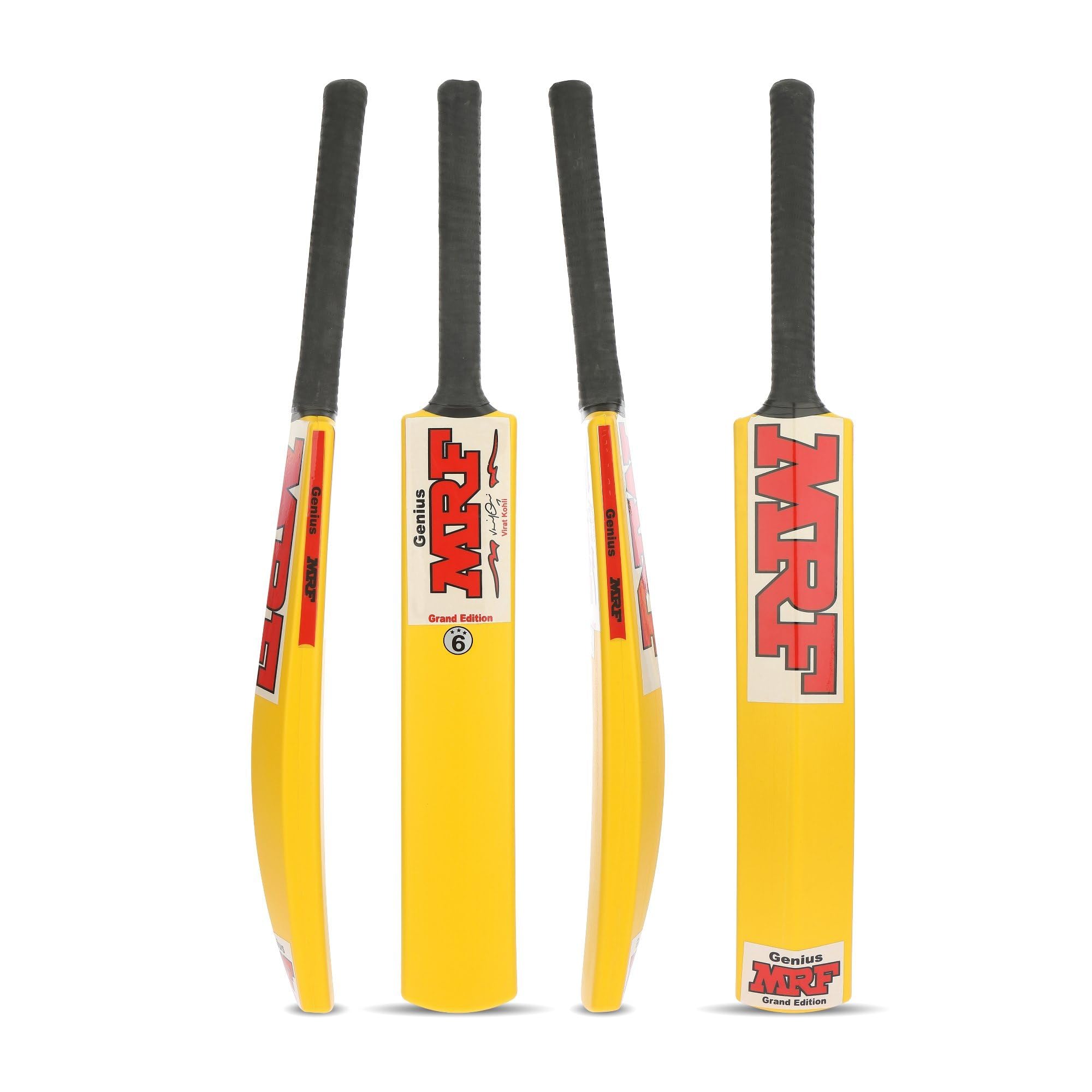 Plastic Cricket Full Size Bat, for All Age Groups Plastic Cricket bat-Full Size bat (Yellow)-image-33
