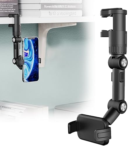 Miniatura 1 de 1 soporte retráctil para espejo retrovisor para automóvil, soporte giratorio para GPS multifuncional, soporte portátil multiescenario para autos y