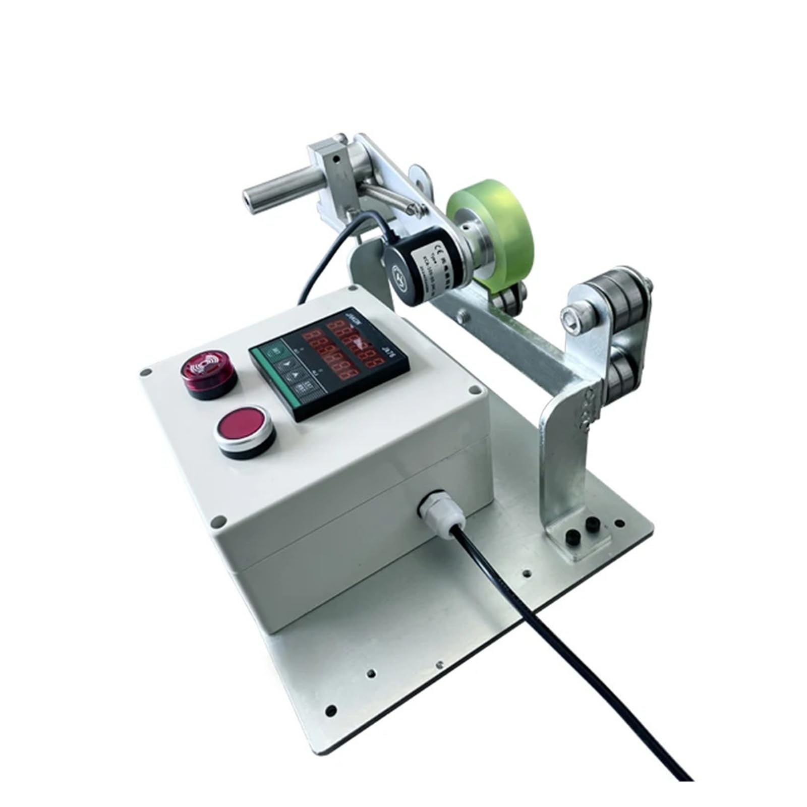 Digital Counter Wire Rod Meter Meter, Rice Counter, Wire and Cable, Wire Rope, Roller Type, Electronic Digital Display, Length Alarm, Reminder