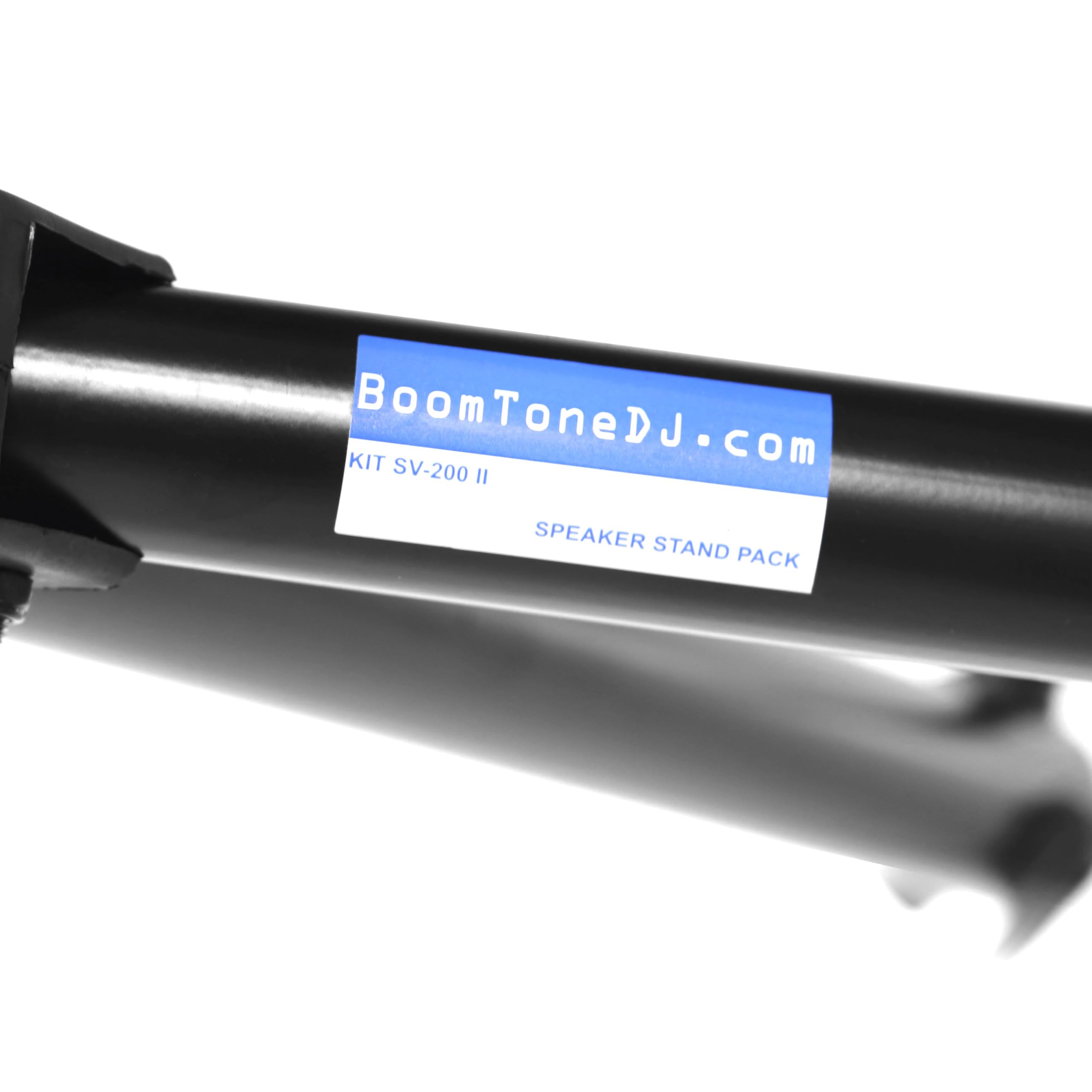 BoomToneDJ SV 200 II Pack de 2 Pieds d'Enceintes + housse
