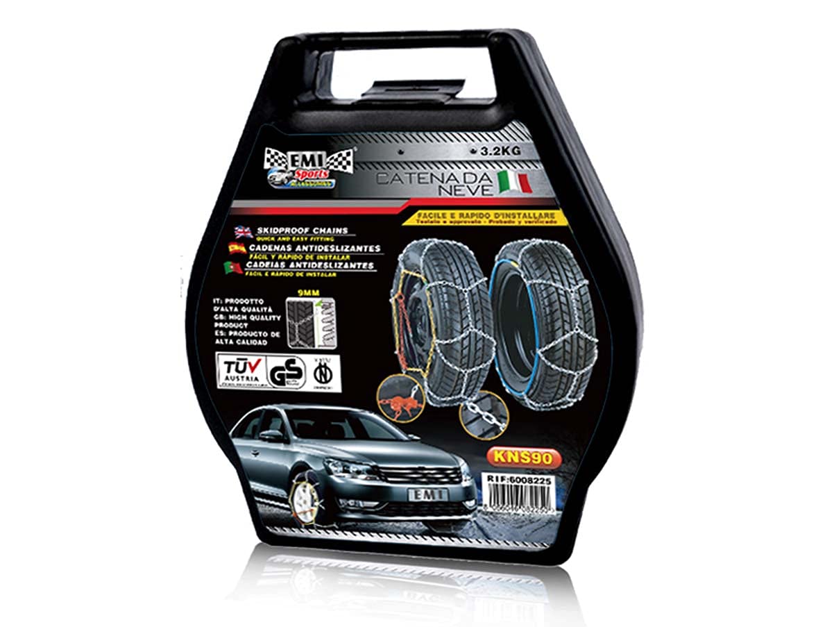 Catene Da Neve 195/65R16 205/55R16, 205/60R16,215/55R16,225/50R16,225/45R17,235/40R17,215/40R18,225/40R18