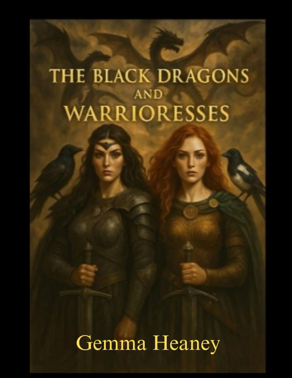 The Black Dragons and Warrioresses (The Golden Harp of Éire)