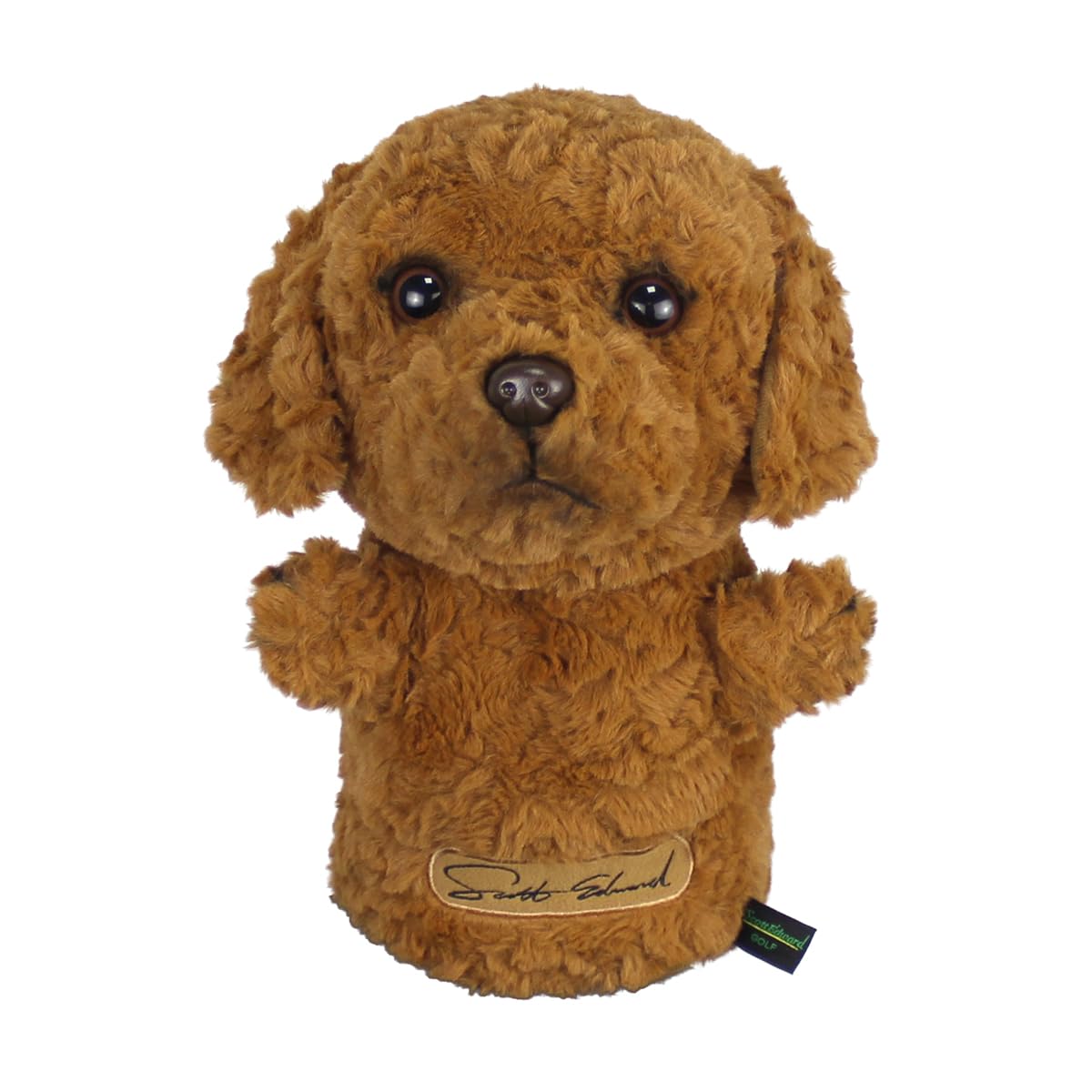 Scott Edward Poodle Dog Golf Head Cover, Fit Driver Wood(460cc),Plush Fabric, Smooth and Soft Touch Feeling,Animal Shape - Image 4
