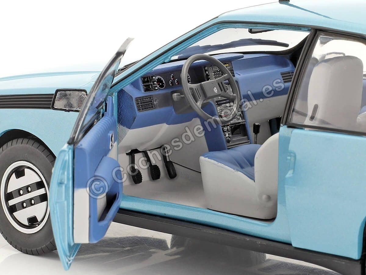 Amazon.com: solido S1806402 1:18 1980 Renault Fuego GTS-Blue