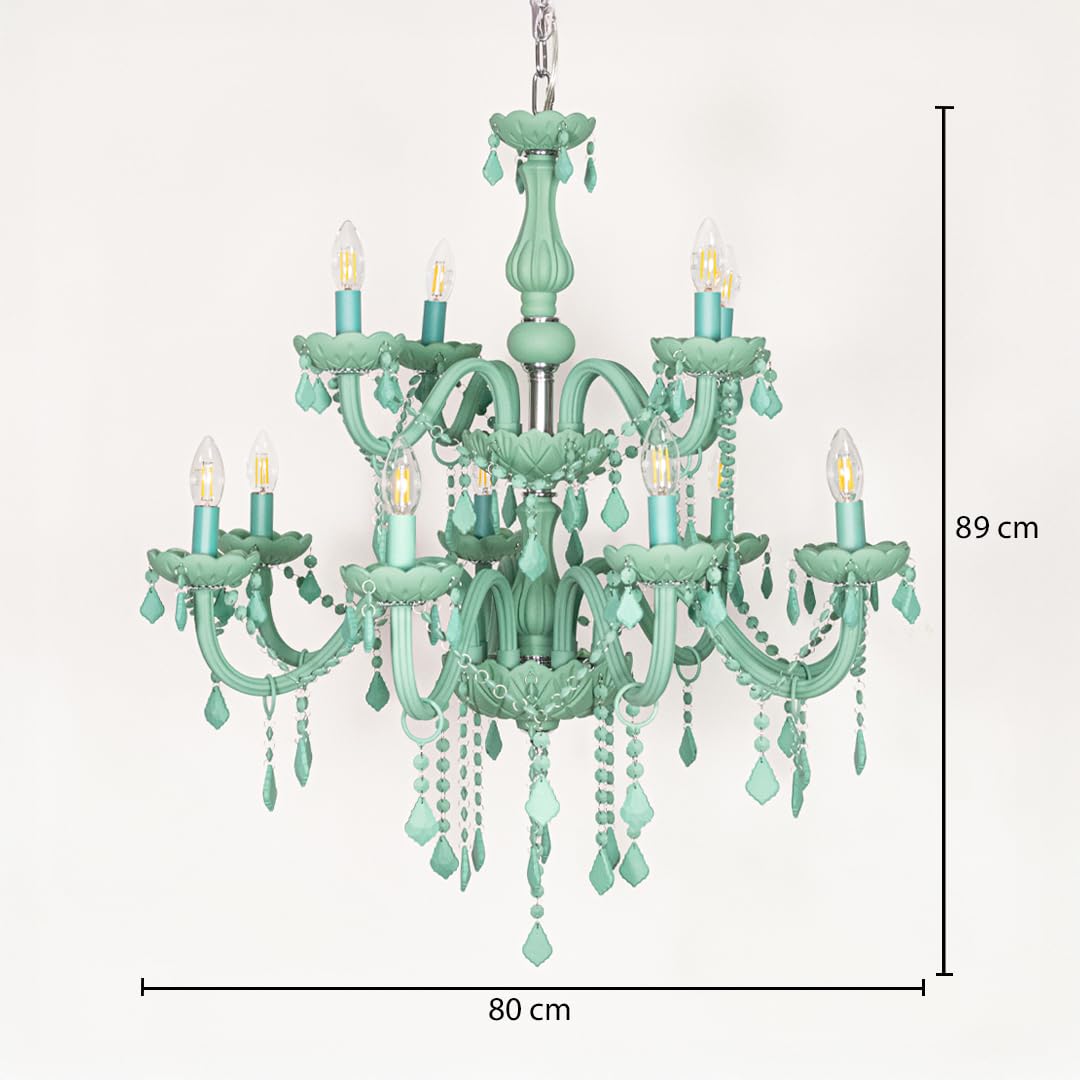 Buy Whispering Homes Bezel 12-Light Victorian Candle Chandelier