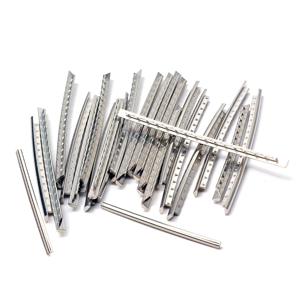 24pcs 24 Guitar Fret Wire Metal Electric Bass Fret Wire Guitar Fingerboard Fret Wire Metal Fret Wire