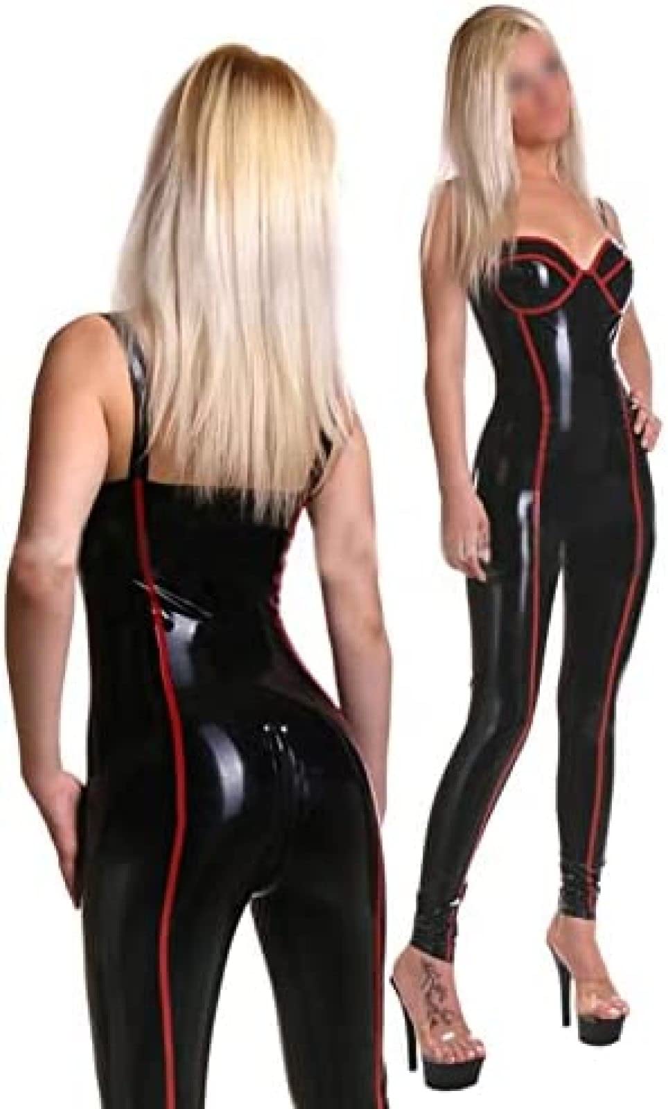 Catsuit In Lattice Con Tasca A Coppa, Spessore 0,4 Mm – Tutu Intera Personalizzata - Foto 5