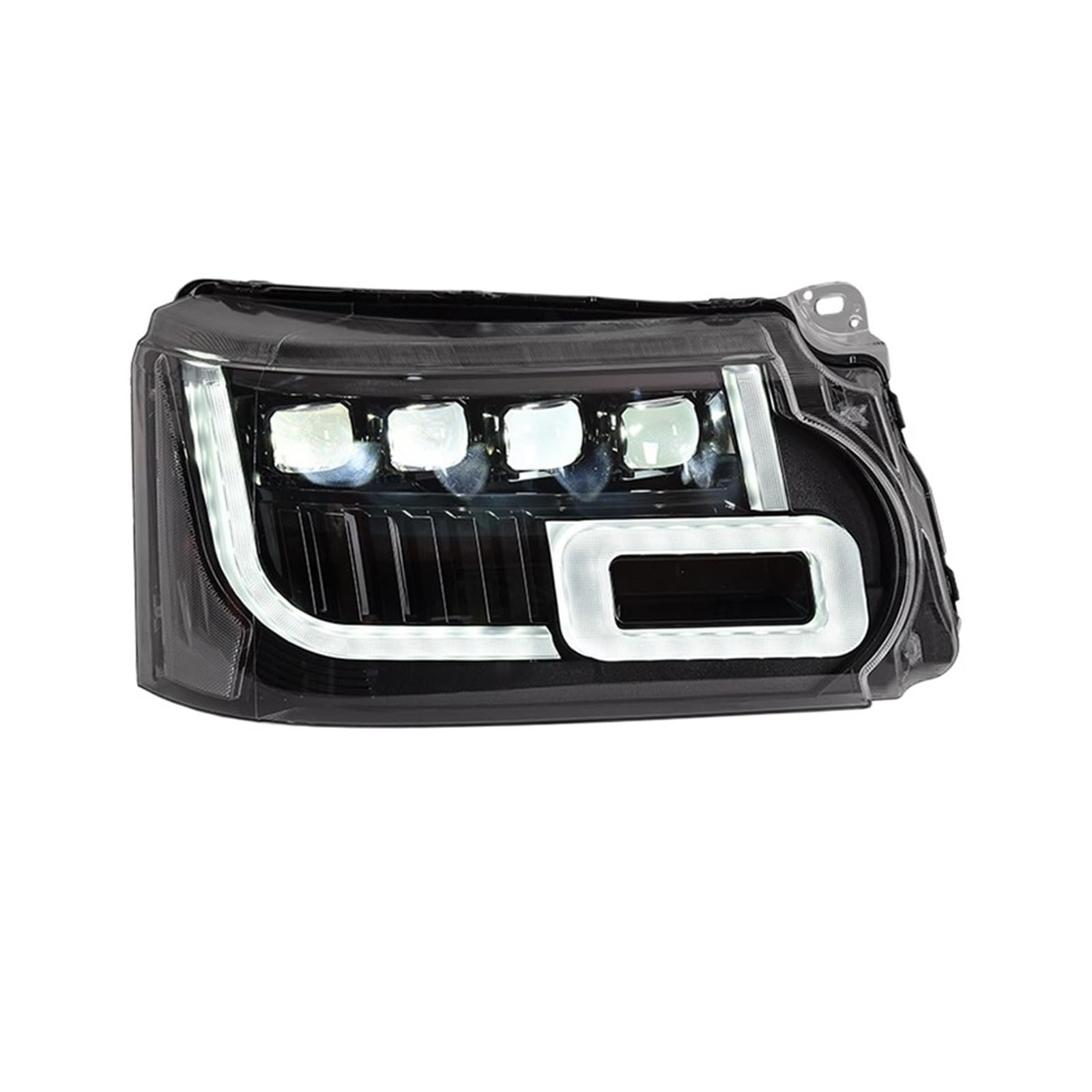 Kompatybilny z reflektorami Range Rover 2010-2013 Land Rover Matrix LED lampa czołowa DRL światła do jazdy dziennej Range Rover montaż reflektorów