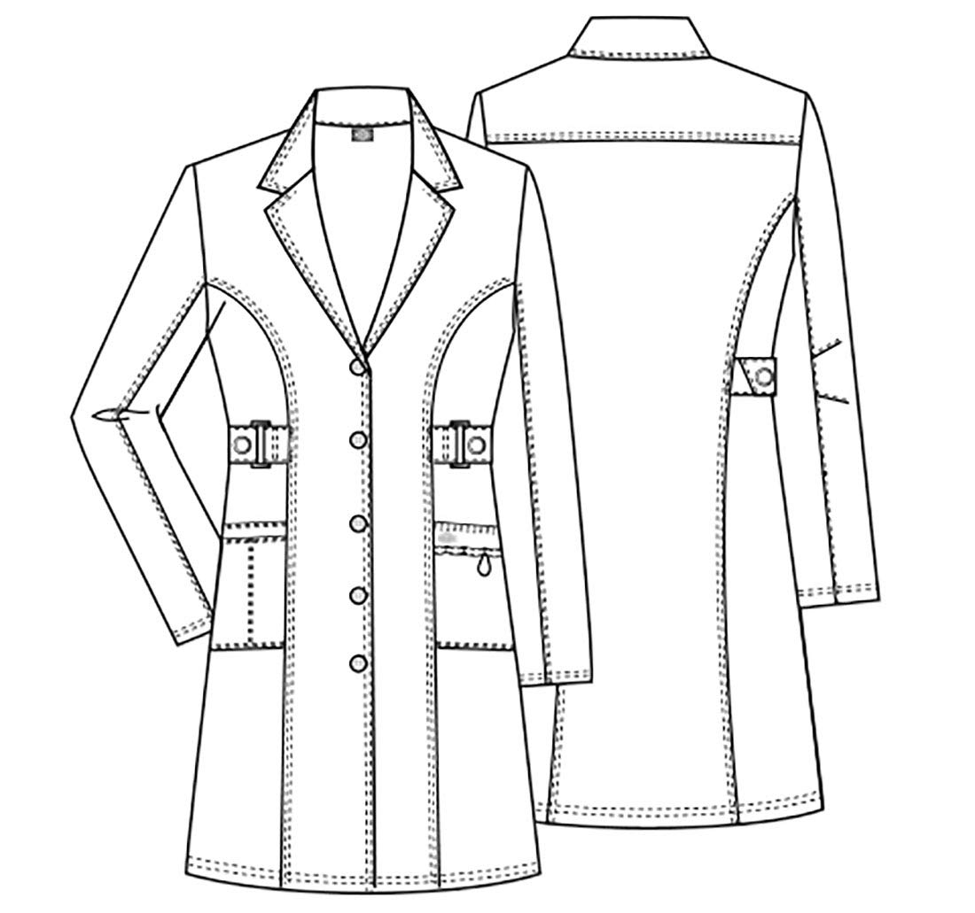 Dickies Damen Medizinische Laborkittel