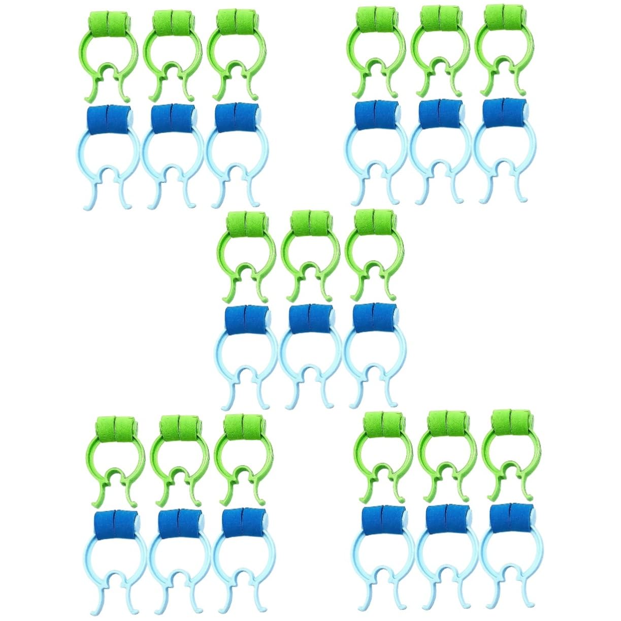 MUSISALY 5sets Nasal Clip for Nose Bleed Treatment Comfortable Texture Nose Clip 6pcs*5