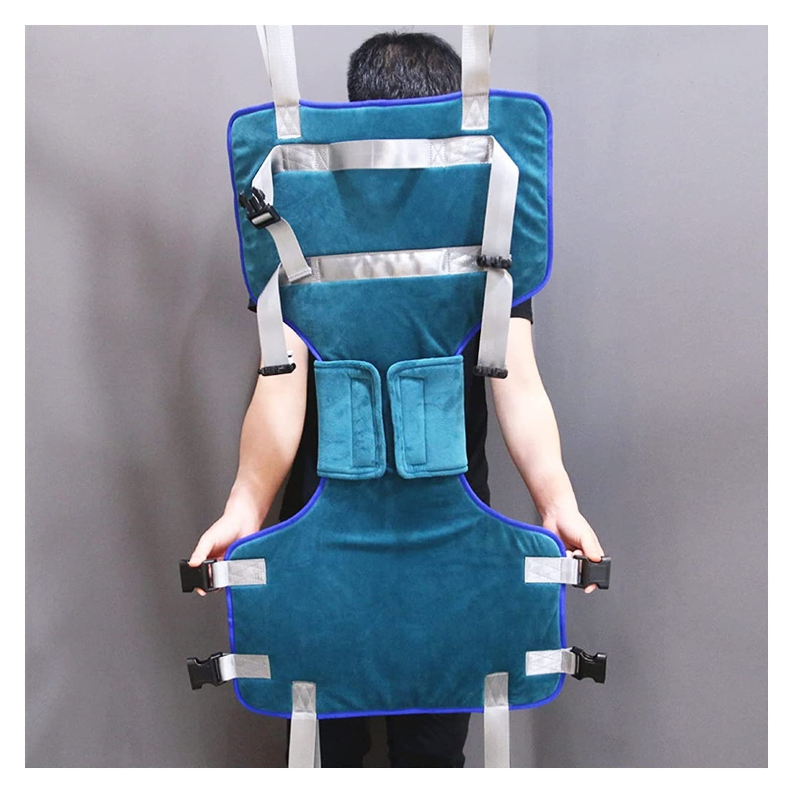 MM Imbracatura per Paranco per Sollevatore GambeMultiuso Regolabile Imbracatura Standard per Sollevatore Disabili e Anziani Modello, Medical Handicap Four Point Sling Grande capacità di Carico 380 Lib