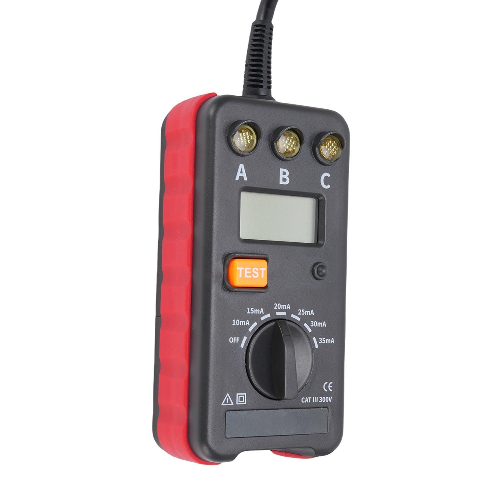 Medidor de Tiempo del Probador del Probador de Protector de Fuga (Enchufe de la UE 100-240V)