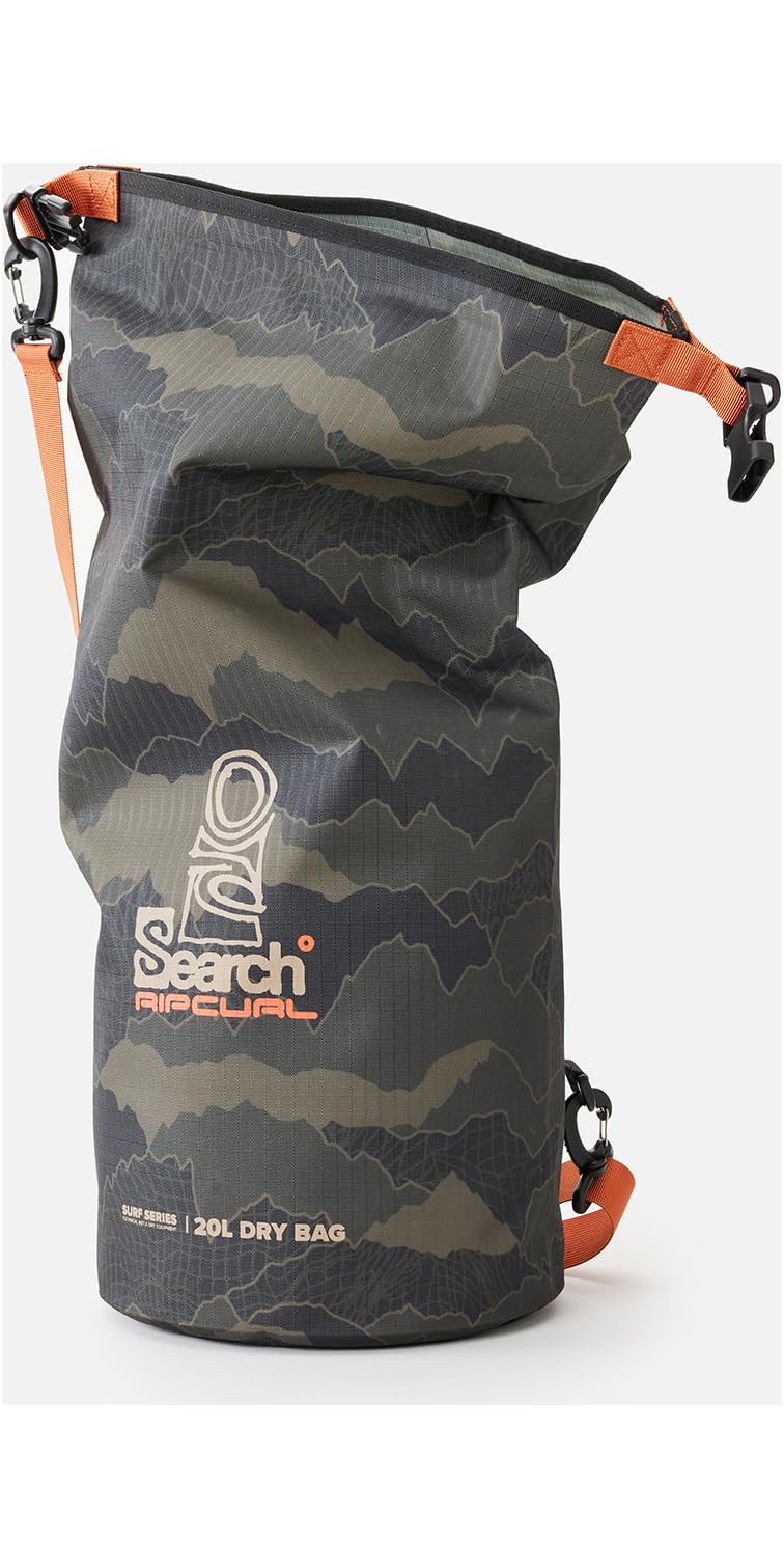 Rip Curl Surf Series Barrel Bag 20L 14SMUT - Black / Olive