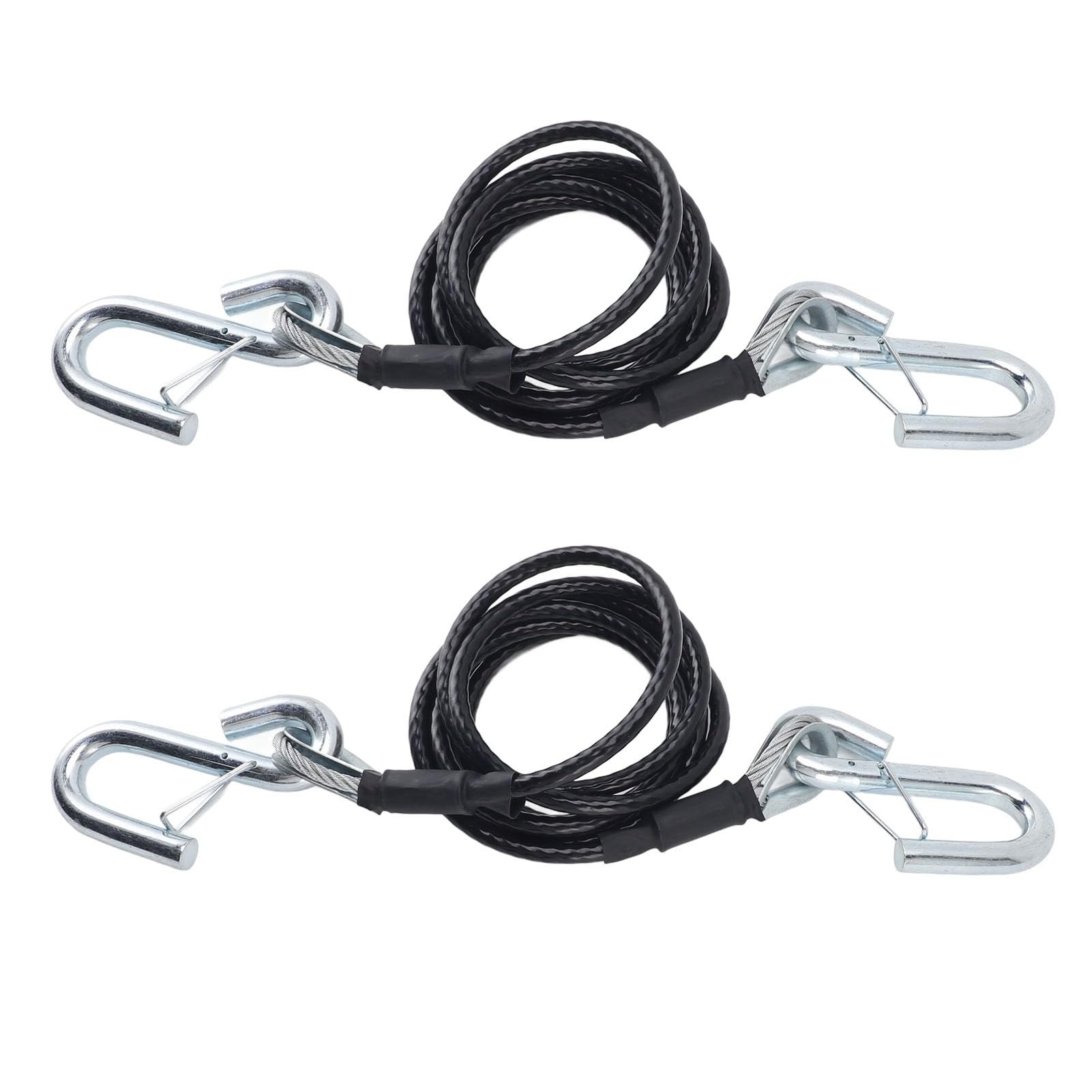 Generic Cables de Cadenas de Seguridad para Remolques, Fuerte Capacidad de Carga de 7 Pies, 7500 Libras para Entusiastas del Aire Libre de Vehículos Recreativos