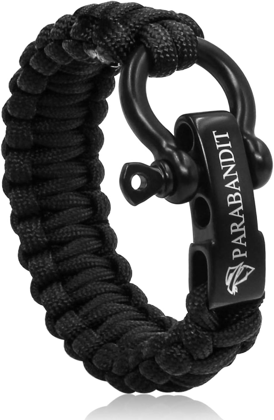 Parabandit 550 lb Paracord Survival Bracelet with Stainless