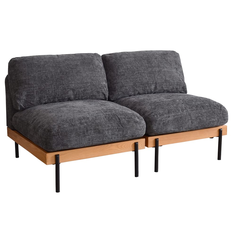 Amazon｜VENTOTA 2人掛けソファ ユニットソファ ソファ フェザー 羽毛