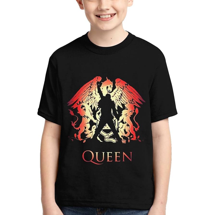 Amazon.co.jp: Tシャツ 子供用 Queen クイーン バンド 半袖