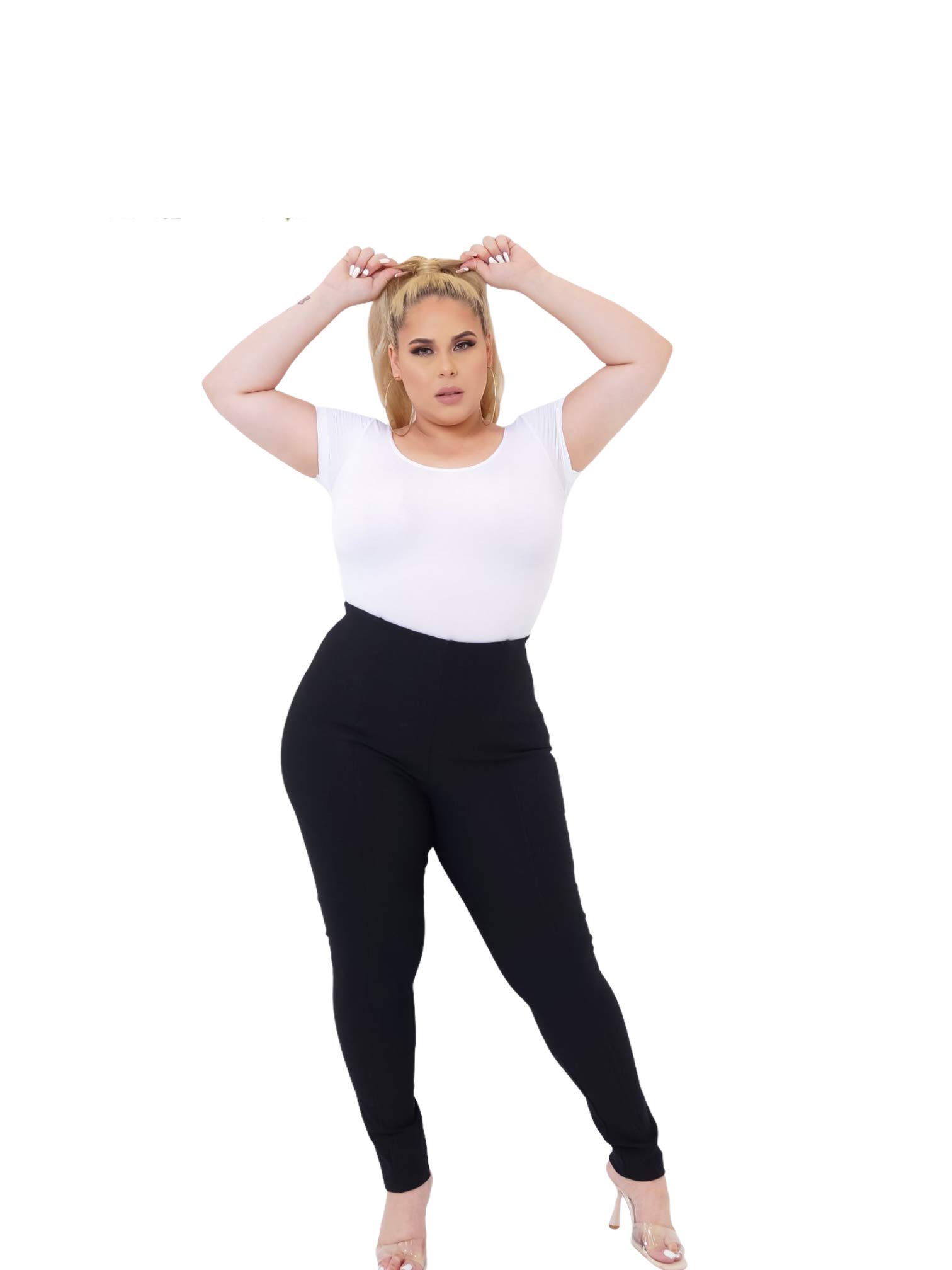 Womens Plus Size Camila Pants - Black
