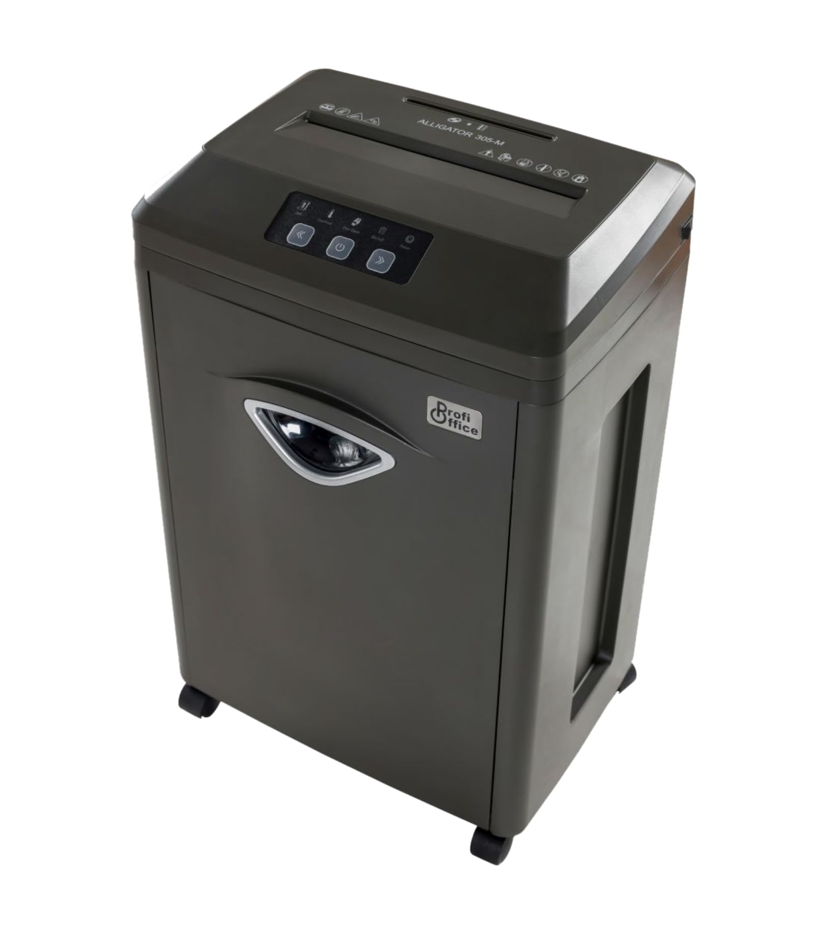 Alligator 305 M Destructora de Papel P7 Super Micro Cut | Trituradora de Documentos RGPD Oficina y Hogar | Microcorte 5 Hojas 1x2mm, 30 Min Continuos, 22L, CD y Tarjetas