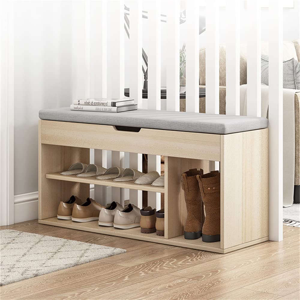 ☆玄関ベンチ 収納 シューズラックスツール 引き出し付き 二段式 Amazon.co.jp: シューズベンチ 2段 シ玄関ベンチ 玄関椅子