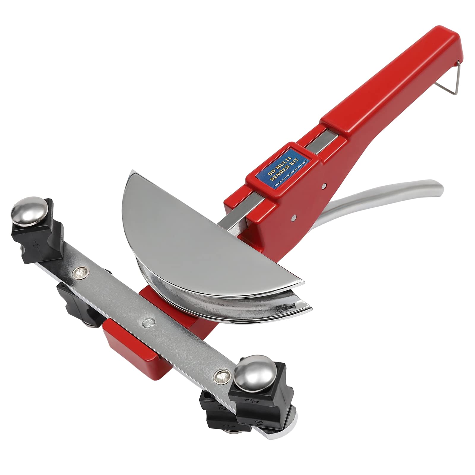 Dobladora de tubos de 6 a 22 mm, con cortador de tubos y desbarbador para cobre, rango de flexión de 0 – 90°, para cobre, tubo de aluminio