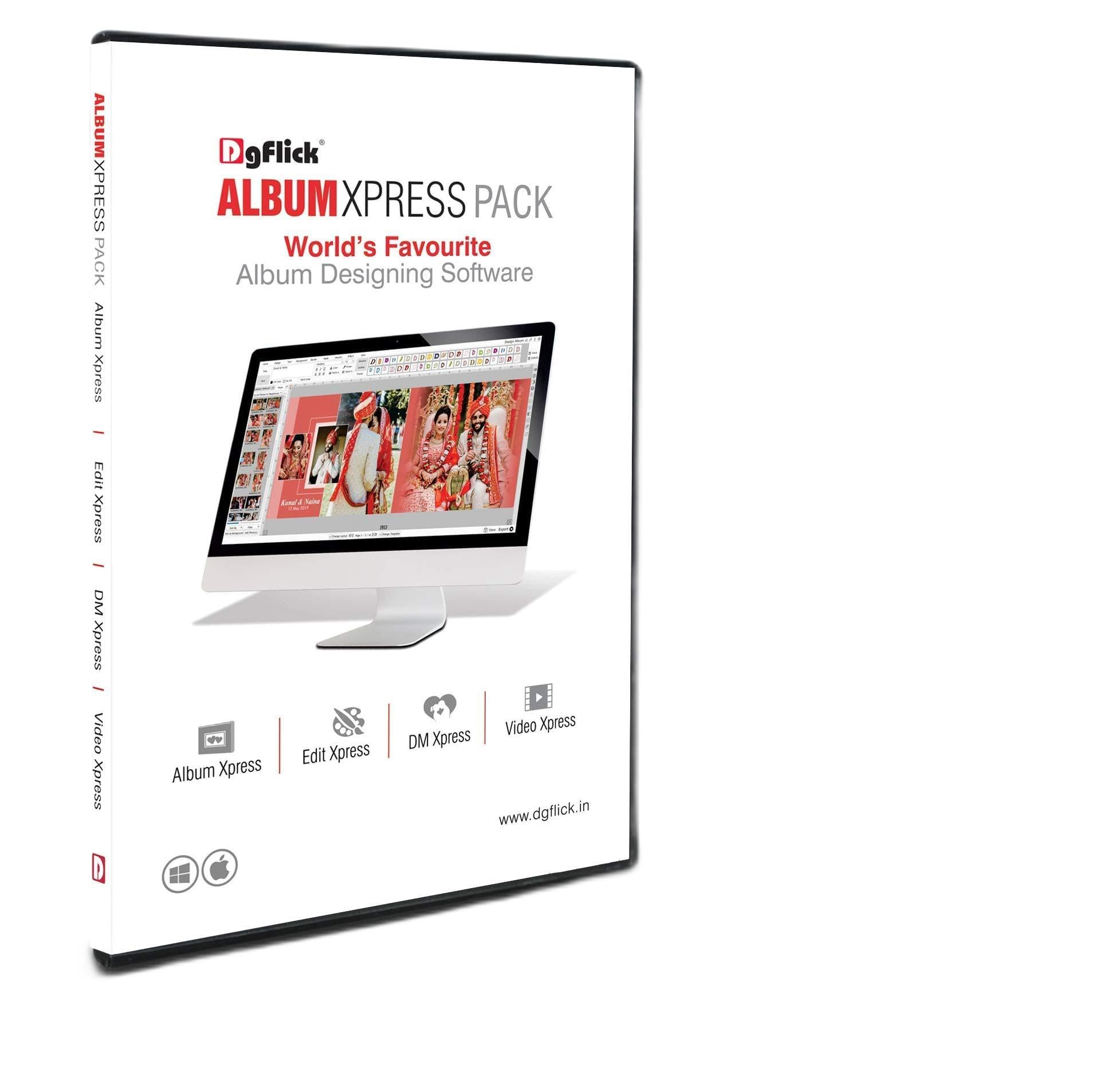 Edit Xpress Buy DgFlick Album Xpress Pack (Photography & Graphic Design Software ...