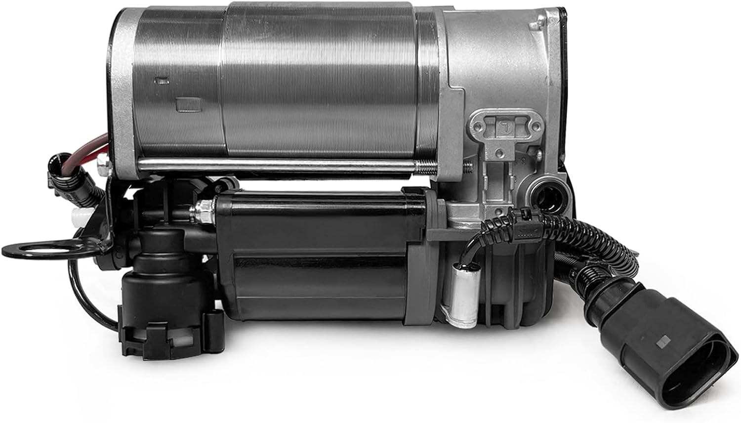 MILLISEC Air Suspension Compressor Pump Compatible with 2002-2010 Audi A8 D3 Quattro S8 (Only Diesel or 10 or 12 Cylinder) OEM Replaces# 4E0616007C, 4E0616007A