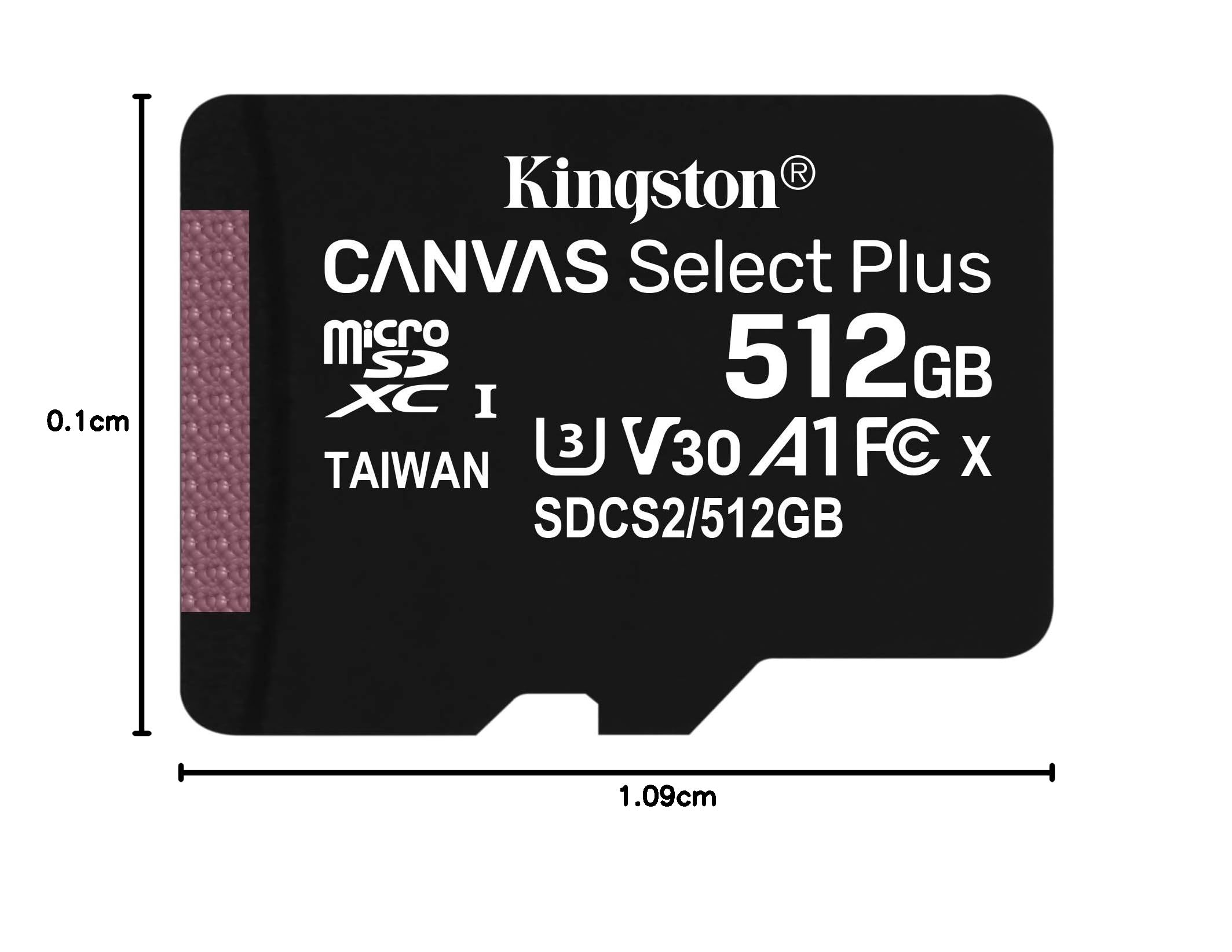 Amazon | キングストン SDCS2/512GBSP 512GB Canvas Select Plus 