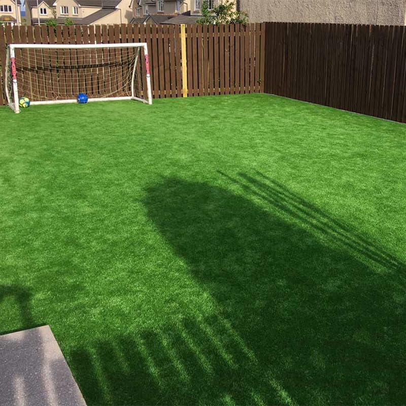 Astroturf - Erba sintetica spessa e realistica, 3,5 cm x 1,5 m, per interni ed esterni, tappeto per giardino, cortile, patio, balcone